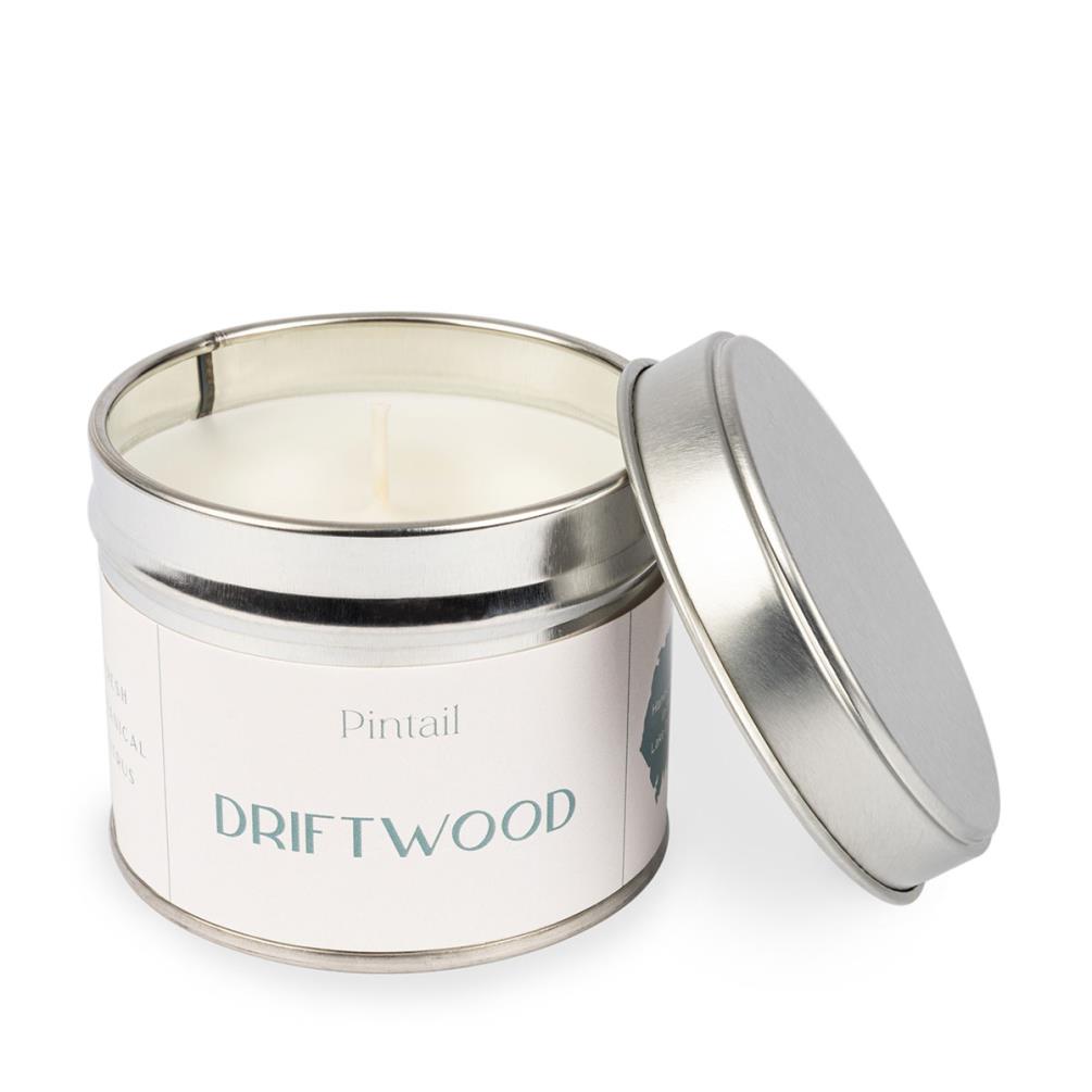Pintail Candles Driftwood Tin Candle £9.89